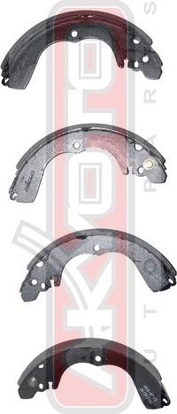 Тормозные колодки Akyoto Packing AKYOTO. Артикул AKS-6723