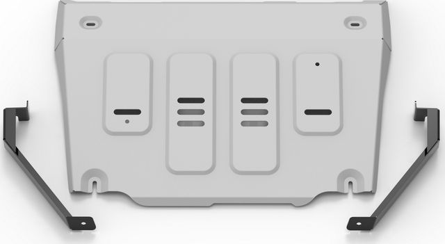 Защита алюминиевая Rival для картера Changan CS75 Plus АКПП 2023-н.в.. Артикул 333.8923.1