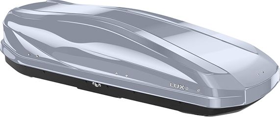 Автомобильный бокс Lux IRBIS 175 серый глянцевый (450 л, 175х85х40 см). Артикул 791026