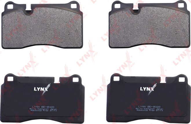 Тормозные колодки LYNXauto. Артикул BD-8028