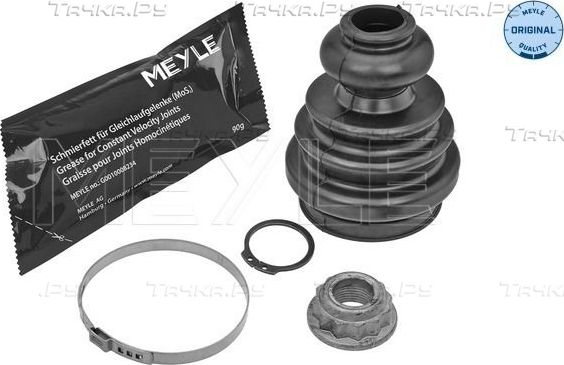 Пыльник ШРУСа внутренний Meyle (резина). Артикул 100 498 0132