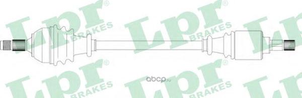 Полуось (привод в сборе, приводной вал) LPR. Артикул DS38005