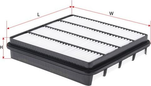 Воздушный фильтр Sakura. Артикул A-33810