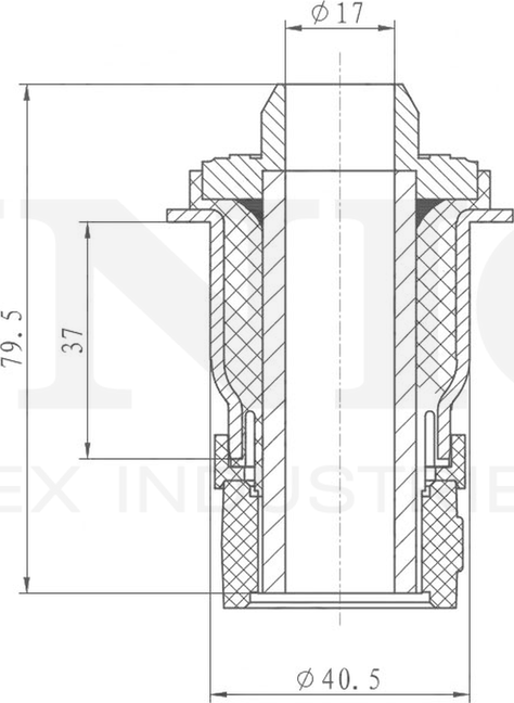 Сайлентблок подрамника (Unio). Артикул RMP-20482