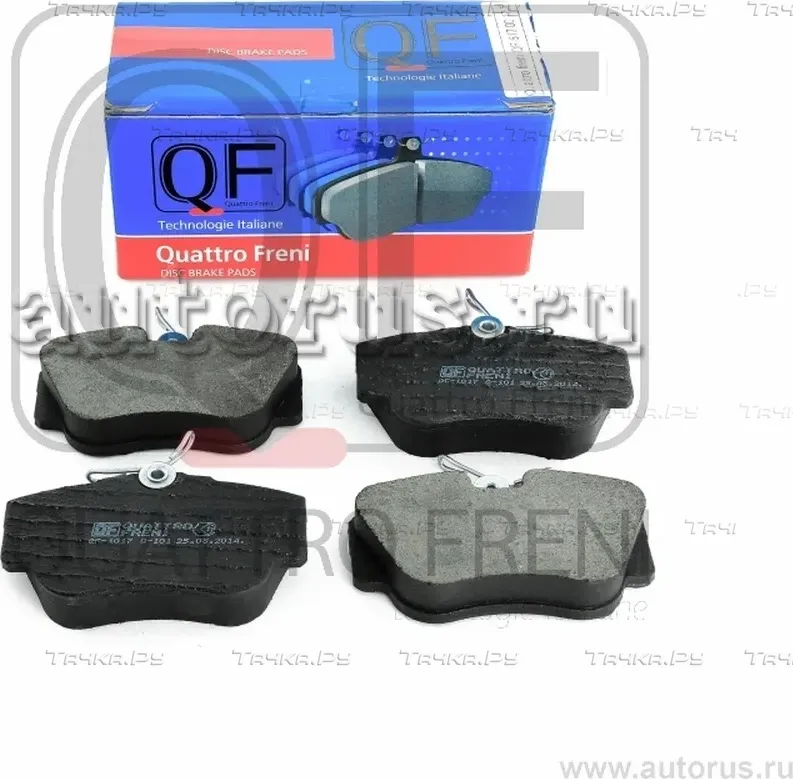 Колодки тормозные дисковые к-т (Quattro Freni). Артикул qf51700177