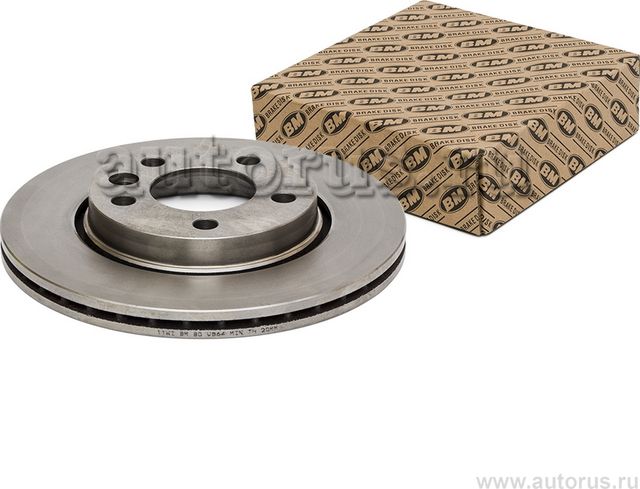 Диск тормозной вентилируемый 1шт Volkswagen T5 2003 (BM). Артикул BDV864