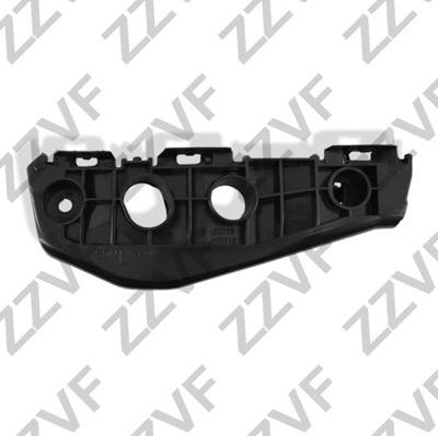 Кронштейн бампера ZZVF передний левый для Toyota Corolla E140, E150 2007-2013. Артикул ZVTY8080200L
