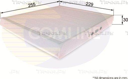 Салонный фильтр Comline для Chevrolet Zafira 2001-2012. Артикул EKF123