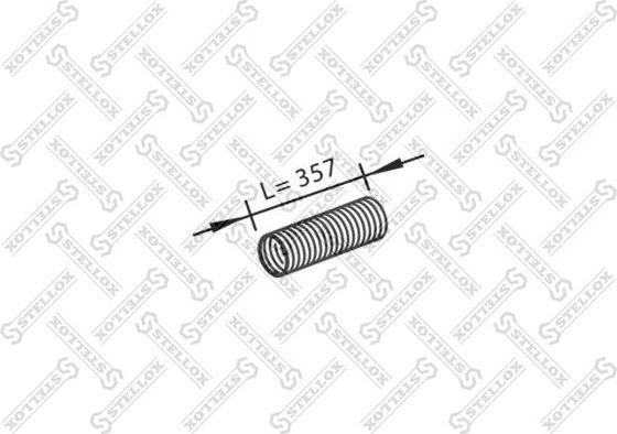 Гофра глушителя Stellox для Renault Premium I 1996-2006. Артикул 82-01656-SX