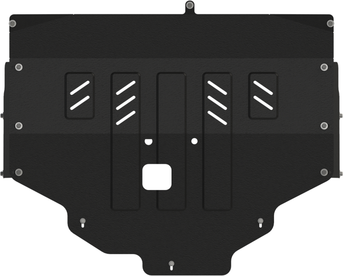 Защита Шериф (2,5 мм) для картера и КПП Renault Master 2010-2026. Артикул 18.4671