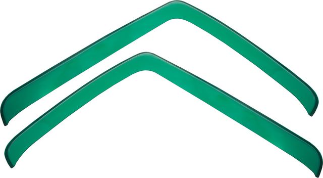 Дефлекторы REIN для окон (накладной) (2 шт.) FAW J7 грузовик, тягач 2023-2026 Зеленые. Артикул REINWV1331
