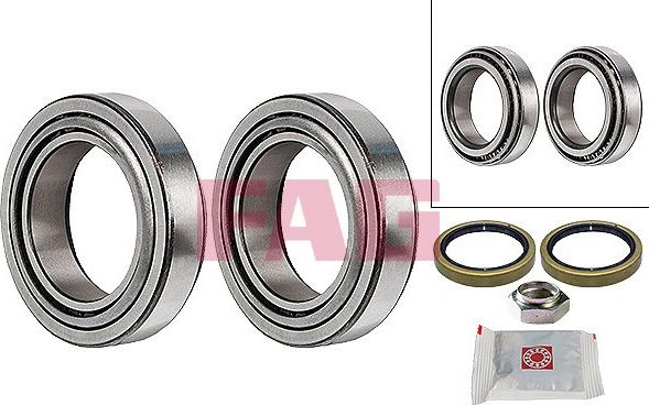 Ступичный подшипник (комплект) Fag передний для Citroen C25 1981-1994. Артикул 713 6903 30