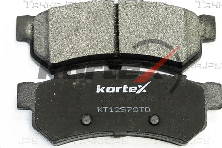 Колодки торм. CHEVROLET LACETTI 07- задниек-т (без ушек) (Kortex). Артикул KT1257STD