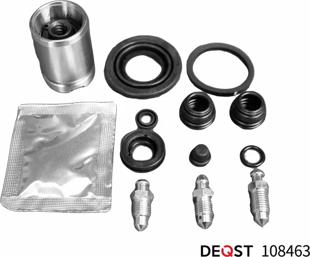 Ремкомплект тормозного суппорта c поршнем(с механ-м),з.мост HONDA  ACCORD V,VI, (Deqst). Артикул 108463