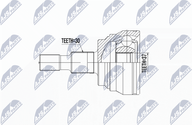Шрус наружный (граната) NTY. Артикул NPZ-ME-020