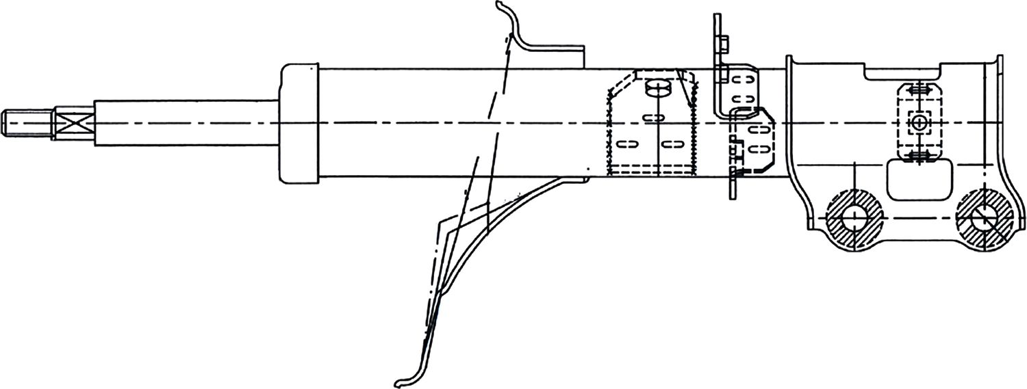 Амортизатор CTR. Артикул GY1198G