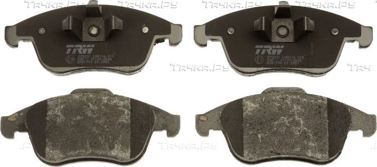 Тормозные колодки TRW COTEC. Артикул GDB1790