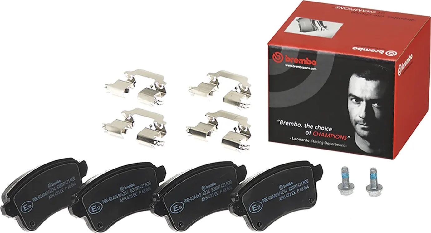 Тормозные колодки Brembo PRIME LINE. Артикул P 68 064