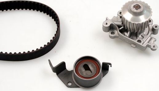 Помпа (водяной насос) с комплектом ремня ГРМ Hepu. Артикул PK77352