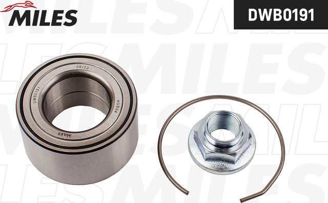 Ступичный подшипник (комплект) Miles. Артикул DWB0191
