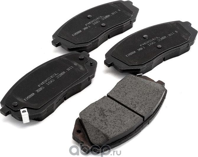 Колодки тормозные передние (Absel). Артикул KI420004