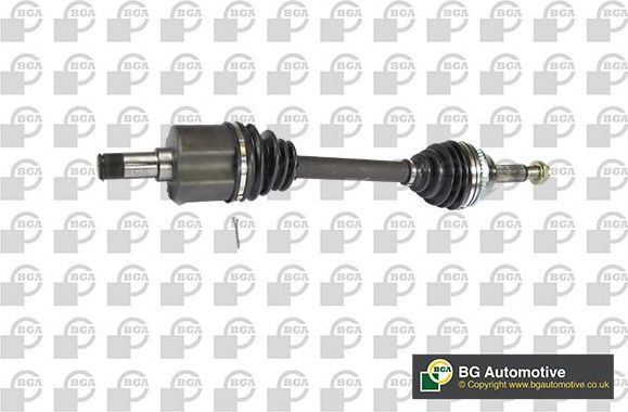 Полуось (привод в сборе, приводной вал) BGA. Артикул DS2342LA