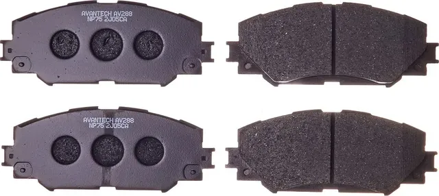 Колодки дисковые передние (Avantech). Артикул AV288
