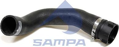 Патрубок радиатора (системы охлаждения) Sampa для Scania 4 1995-2008. Артикул 040.439