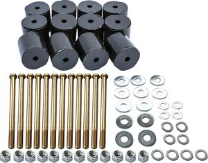 Проставки РИФ для лифта кузова 65 мм (к-т 12 шт.) с крепежом для УАЗ Хантер 2003-2025. Артикул RIF469-88011