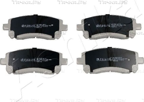 Тормозные колодки ASHIKA передние для Subaru Outback III 2003-2009. Артикул 50-07-796