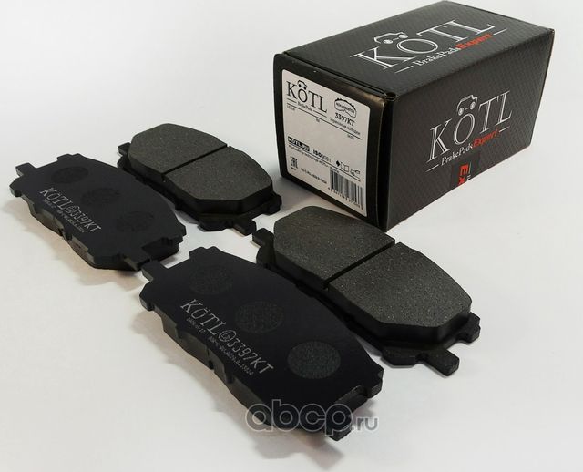 Колодки тормозные дисковые передние к-т LEXUS RX300/RX330/RX350 03>08/RX400H 05>09 (Kotl) Kotl. Артикул 3397kt