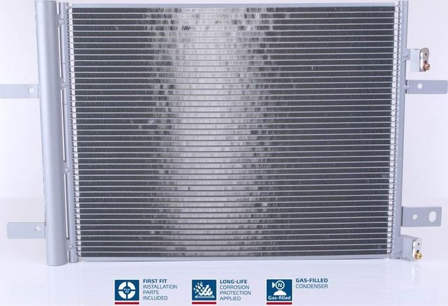 Радиатор кондиционера (конденсатор) Nissens (алюминий) для Peugeot 3008 II 2016-2026. Артикул 940480