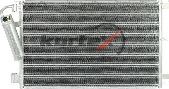 Радиатор кондиционера (Kortex). Артикул KRD2073