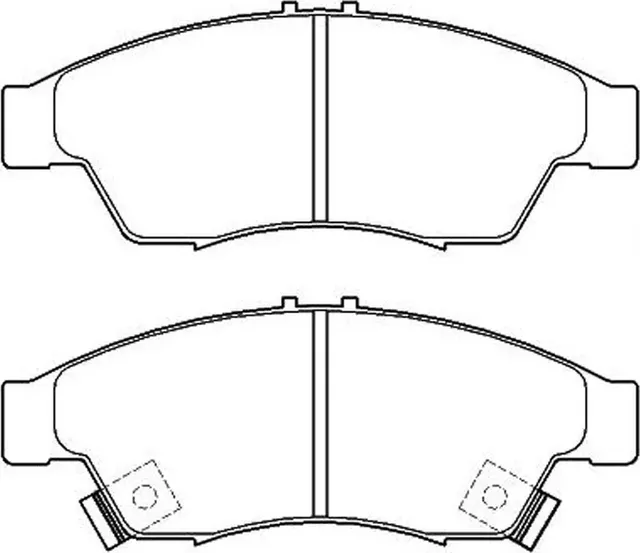 Колодки тормозные SUZUKI LIANA 02> передние (FIT). Артикул FP0948