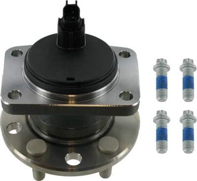 Ступица колеса с интегрированным подшипником SKF задняя для Jaguar X-Type I 2001-2009. Артикул VKBA 3576