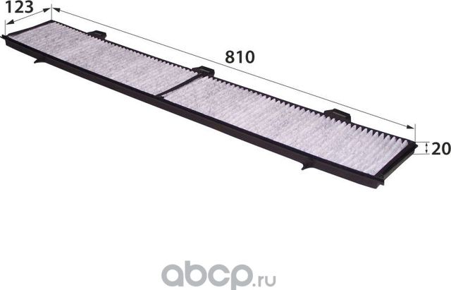 Фильтр салонный угольный (RB-Exide). Артикул AC1009EC