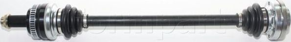 Полуось (привод в сборе, приводной вал) Formpart. Артикул 12380004/S