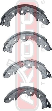 Тормозные колодки Akyoto Packing AKYOTO. Артикул AKS-1167