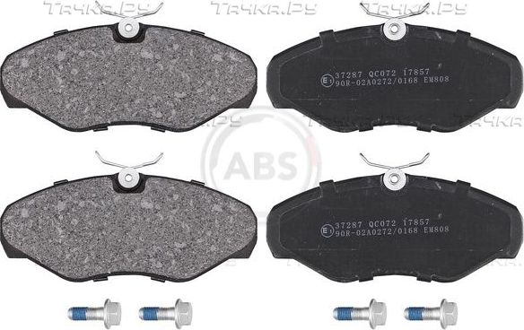 Тормозные колодки ABS передние для Nissan Primastar I 2001-2014. Артикул 37287