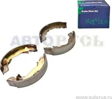 Колодки тормозные барабанные | зад | (Parts-Mall). Артикул PLA-011