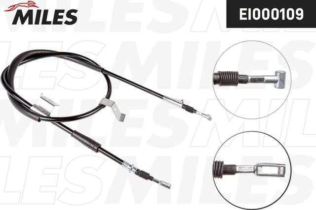 Трос ручника (тросик ручного тормоза) Miles задний правый для Nissan Primera P10 1990-1996. Артикул EI000109