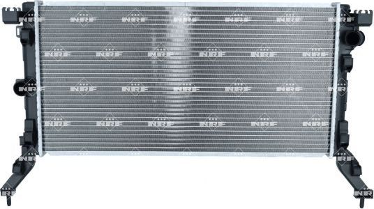 Радиатор охлаждения двигателя NRF (алюминий) для Renault Latitude I 2011-2015. Артикул 53026