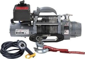 Лебёдка электрическая 12V COMEUP DV-6s STD 6000 lbs 2722 кг (EAC) (Синтетический трос). Артикул 854753