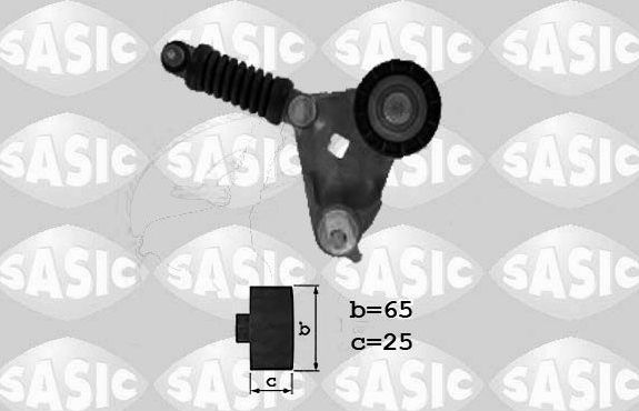 Натяжной ролик (натяжитель) приводного клинового зубчатого ремня Sasic для Ford Transit VI 2000-2006. Артикул 1626110