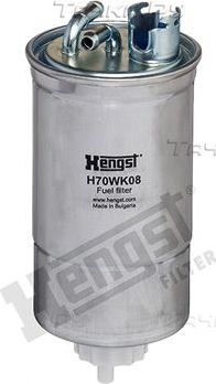 Топливный фильтр Hengst для Audi A6 II (C5) 2000-2005. Артикул H70WK08