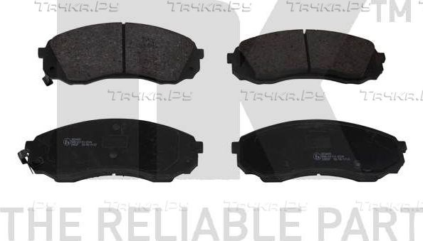 Тормозные колодки NK передние для Kia Carnival II 2006-2015. Артикул 223433