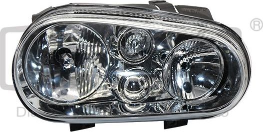 Фара передняя основная DPA правая для Volkswagen Golf IV 1997-2006. Артикул 89410184002