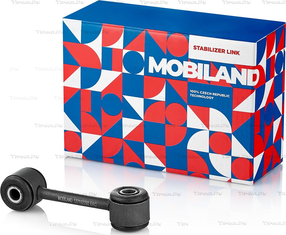 Стойка (тяга) стабилизатора Mobiland передняя для SEAT Leon I 1999-2006. Артикул 127102280