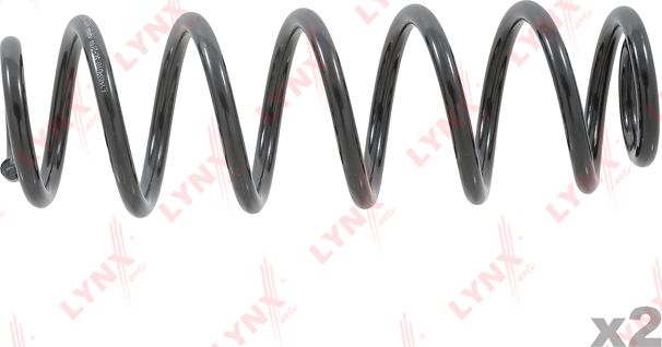 Пружина подвески LYNXauto задняя для Audi Q3 I (8U) 2011-2018. Артикул SC-2159