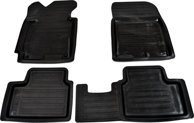 Коврики резиновые Avtodriver для салона Kia Ceed II 2012-2018. Артикул ADRPRO022